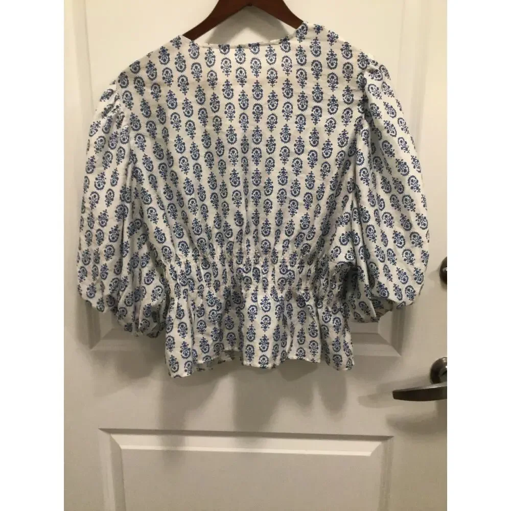 H & M white and floral pattern - Picture 7 of 13
